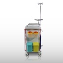 Carro Rojo de Emergencia ABS y Aluminio CR-1