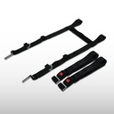 Camilla de Tijera de 8 Posiciones Amarilla/Negra A7-HR