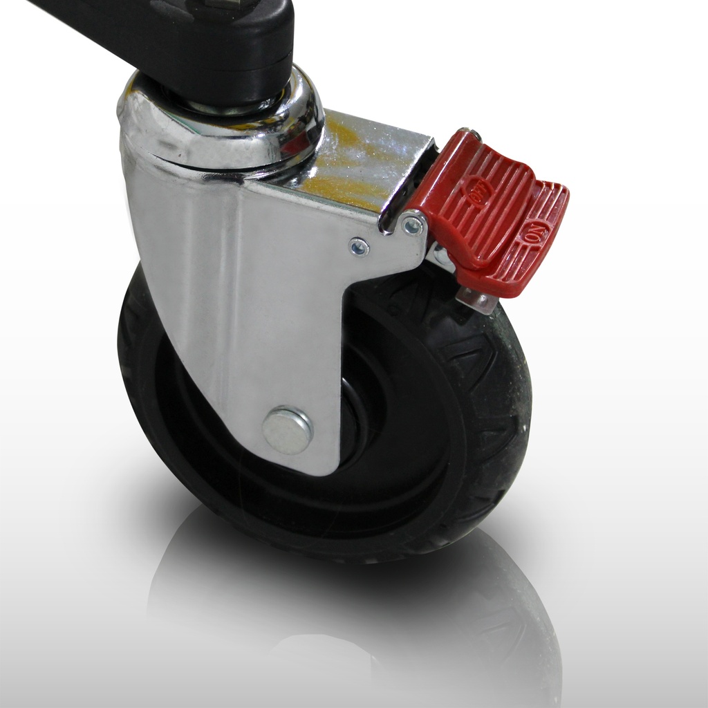 Camilla de Tijera de 8 Posiciones Amarilla/Negra A7-HR