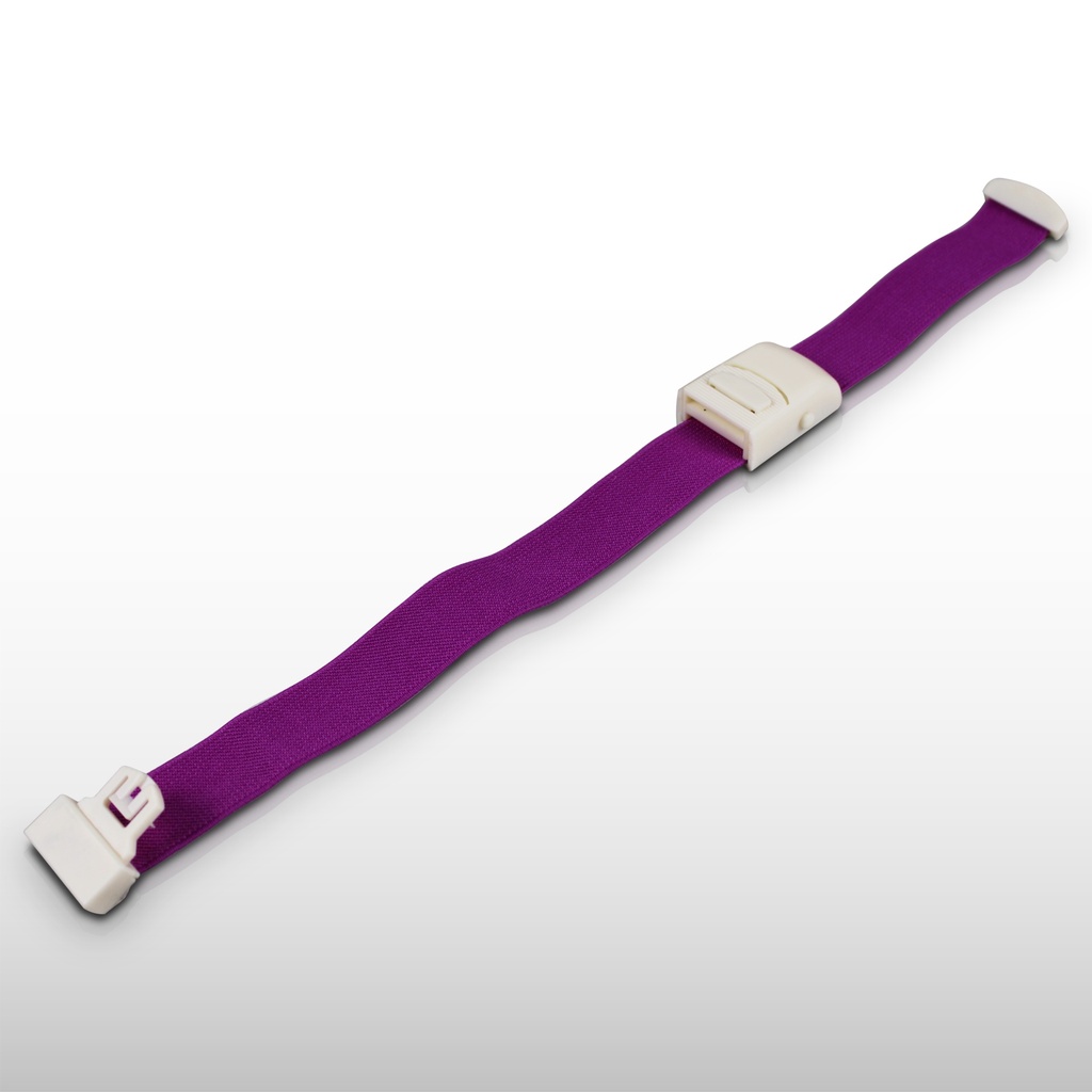 Torniquete Elástico Ligadura IV Enfermería F14 Morado