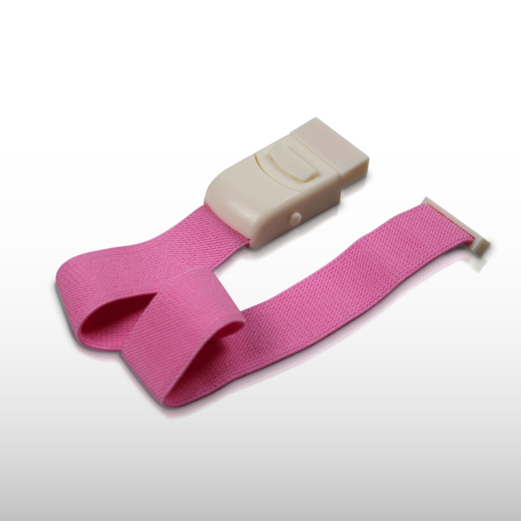 Torniquete Elástico Ligadura IV Enfermería F14 Rosa
